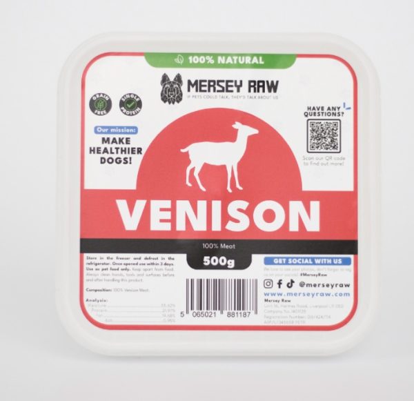 Mersey Raw Pork & Lamb Dog Food, 100% Natural.