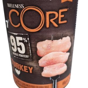 Wellness Core - Wet Adult Holiday Dog Food Turkey with Kale (400g)